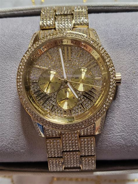 is michael kors real diamonds|Michael Kors diamond watch men's.